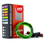 Ambient LED-belysning – Grön – 24V – 2000 (200cm)