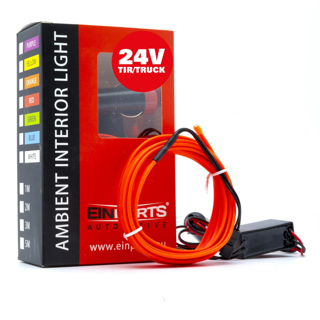 Ambient LED-belysning – Röd – 24V – 2000 (200cm)