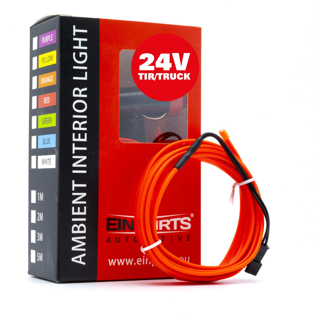 Ambient LED-belysning – Röd – 24V – 2000 (200cm)