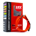 Ambient LED-belysning – Röd – 24V – 2000 (200cm)