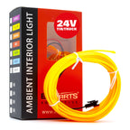 Ambient LED-belysning – Bursztynowy – 24V – 5000 (500cm)