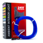 Ambient LED-belysning – Blå – 24V – 5000 (500cm)