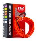 Ambient LED-belysning – Röd – 24V – 5000 (500cm)