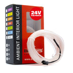Ambient LED-belysning – Vit – 24V – 5000 (500cm)