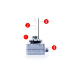 Xenonlampa – D1S – PK32d-2 – 4800K – 35 W – 85V