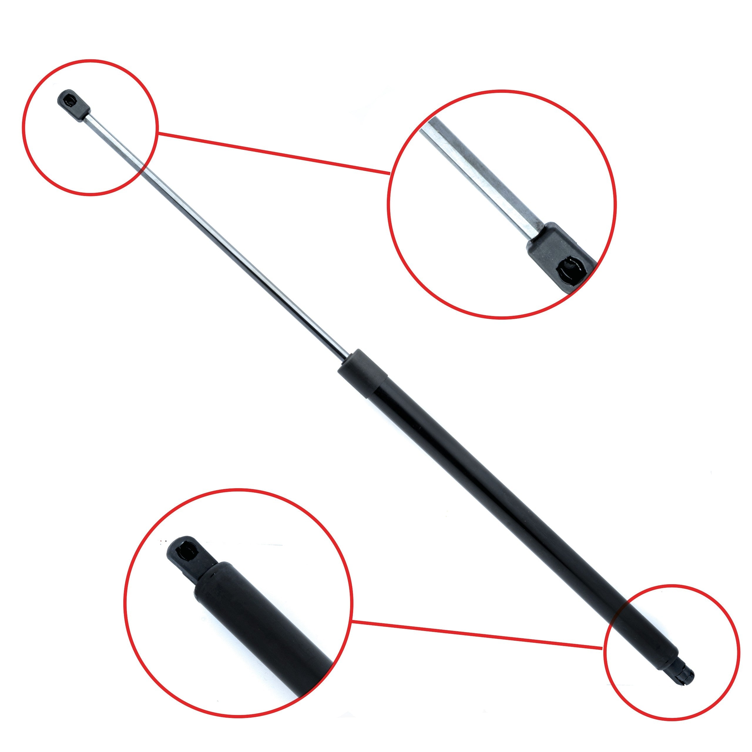 Gasfjäder till baklucka Mercedes-Benz Vito Bus/Vito m.fl. – 775 mm/ 530 N