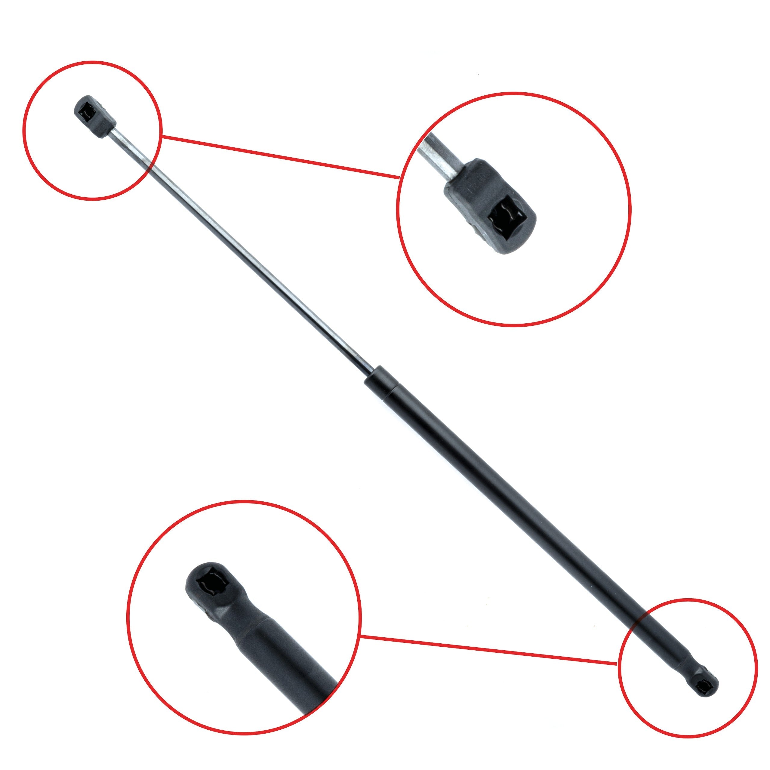 Gasfjäder till baklucka Opel Astra F CC/Astra F Classic CC m.fl. – 595 mm/ 350 N
