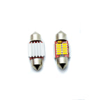 LED-lampa för bil – C5W – SV8.5–8 – 5000K – 12 LED – SMD 4014 – 31 mm – 2-pack