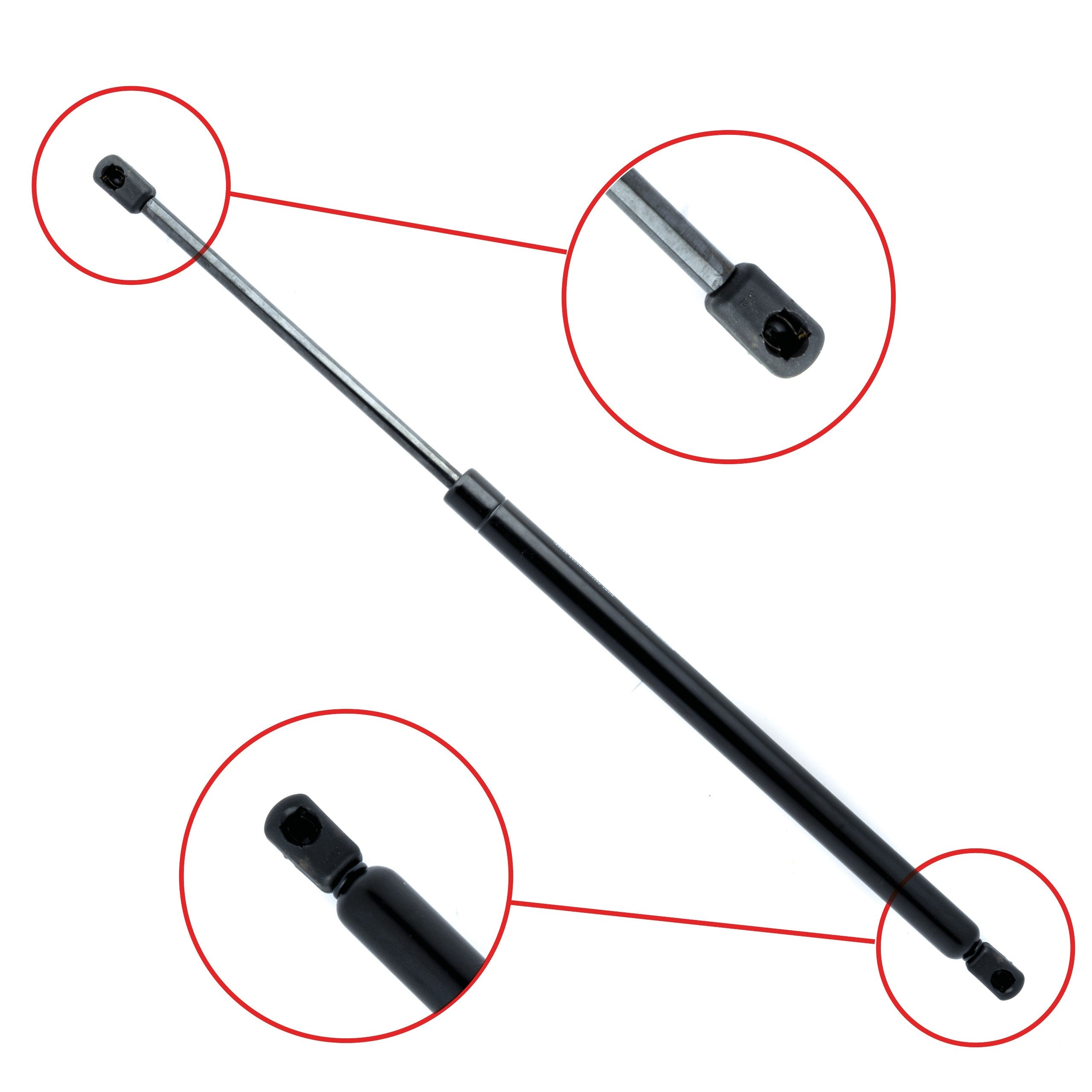 Gasfjäder till baklucka Ford Galaxy 05/06- klapa – 574 mm/ 990 N
