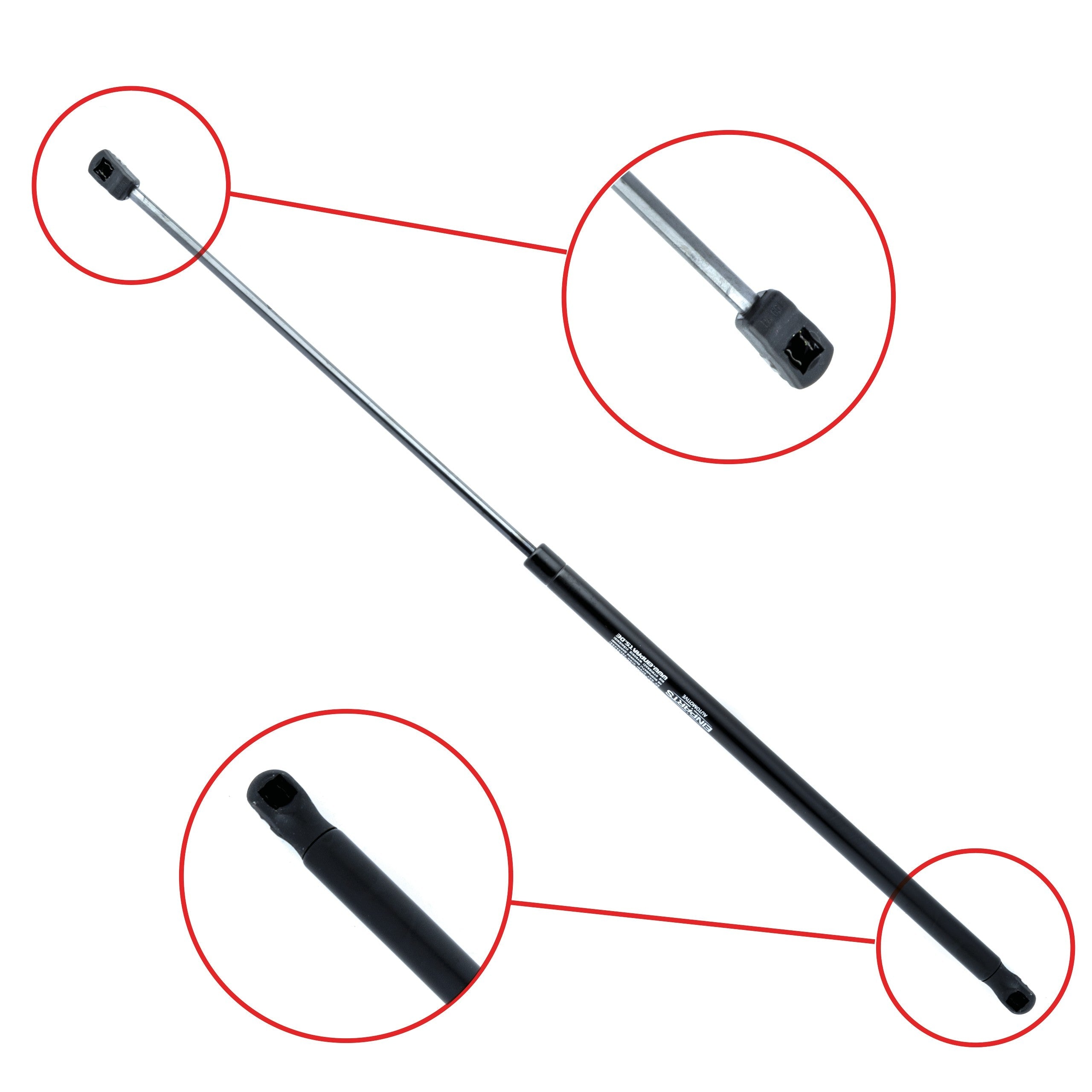 Gasfjäder till motorhuv Audi A6 C5/A6 C5 Avant m.fl. – 720 mm/ 280 N