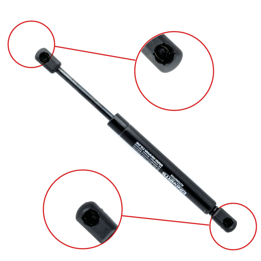 Gasfjäder till baklucka Nissan Primera/Opel Vectra C – 268 mm/ 510 N – Svart