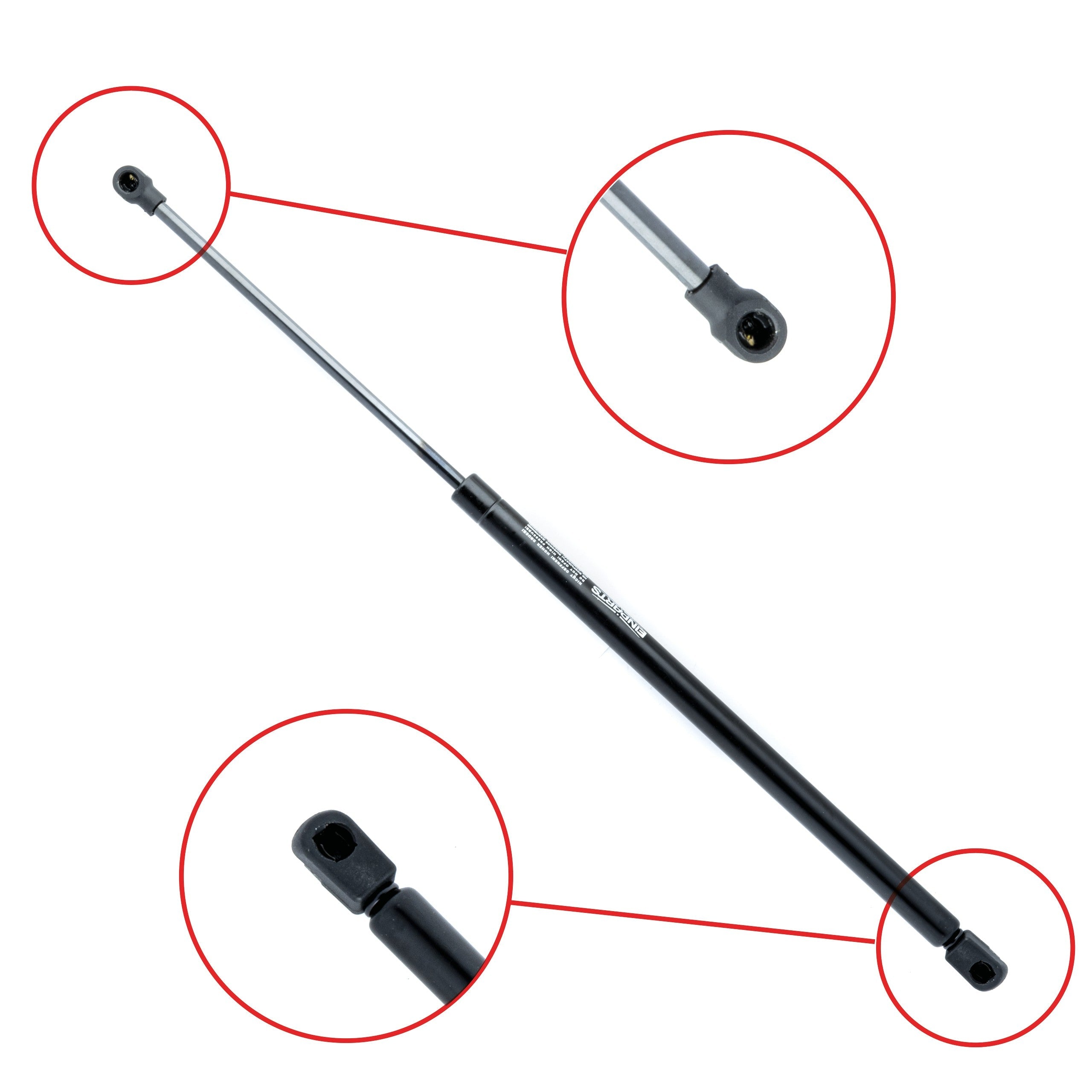 Gasfjäder till baklucka VW Golf III/Polo – 585 mm/ 360 N