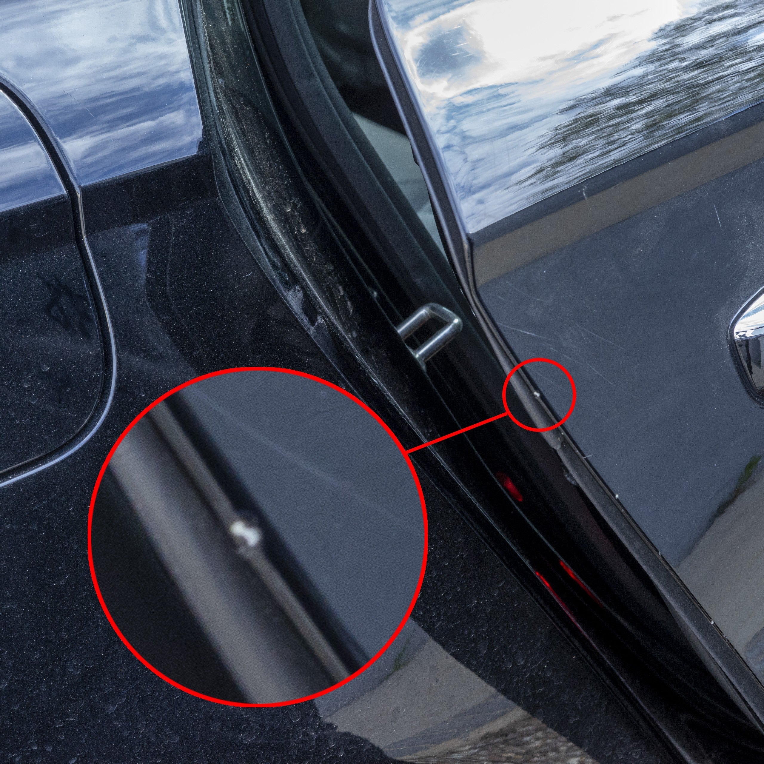Skyddslist för bil – Svart – 5000 mm