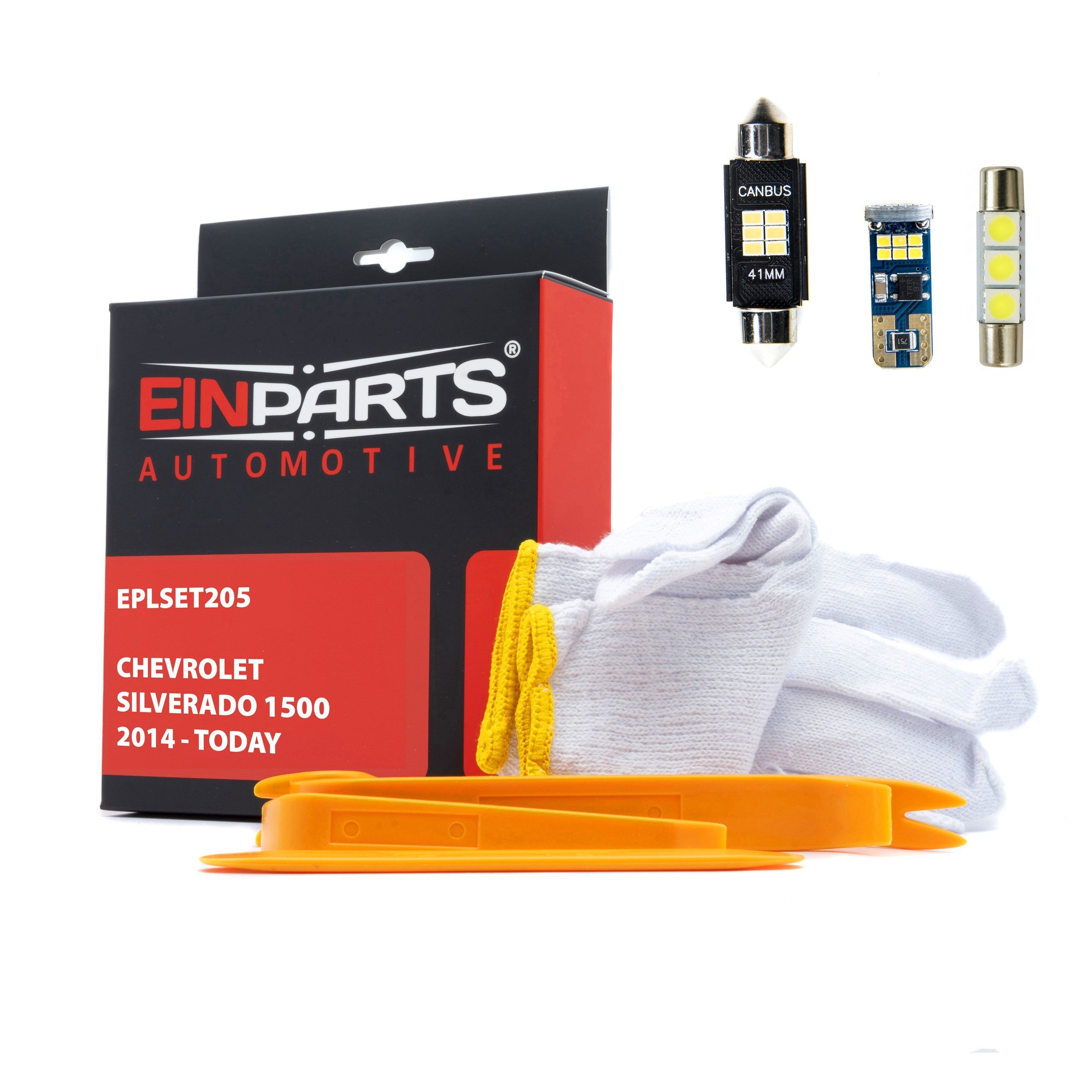 LED-interiörbelysning Chevrolet Silverado 1500 – 6000K