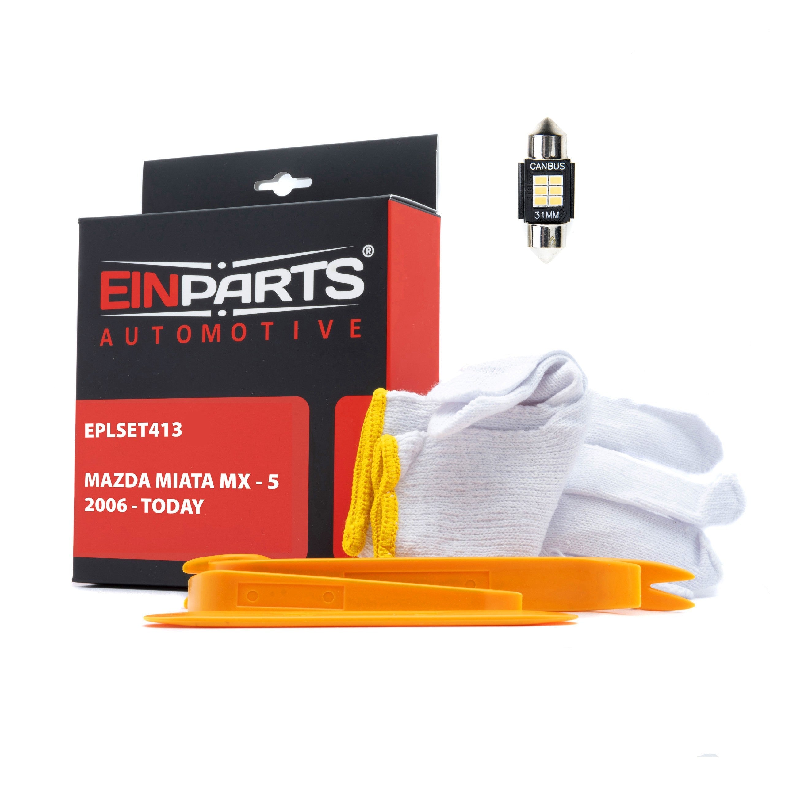 LED-interiörbelysning Mazda Miata MX – 5 – 6000K