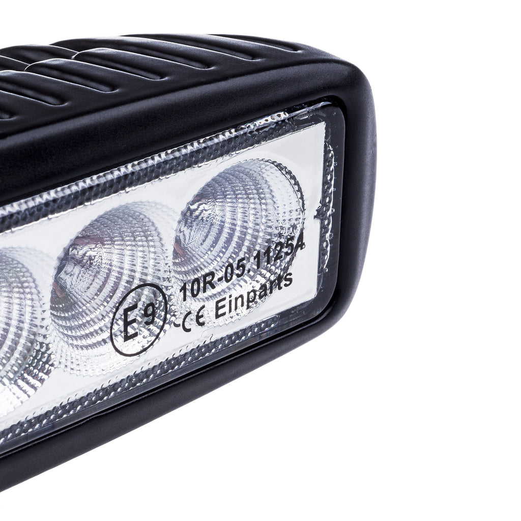 LED-arbetslampa – 18 W – 6000K – 6 LED – 2430 LM – 160 mm