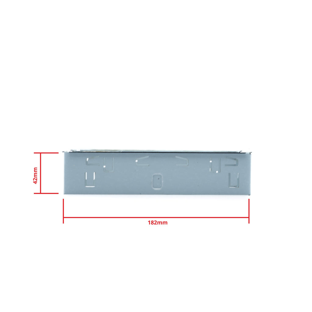 2-DIN-bilstereo – Svart – 9V - 16V