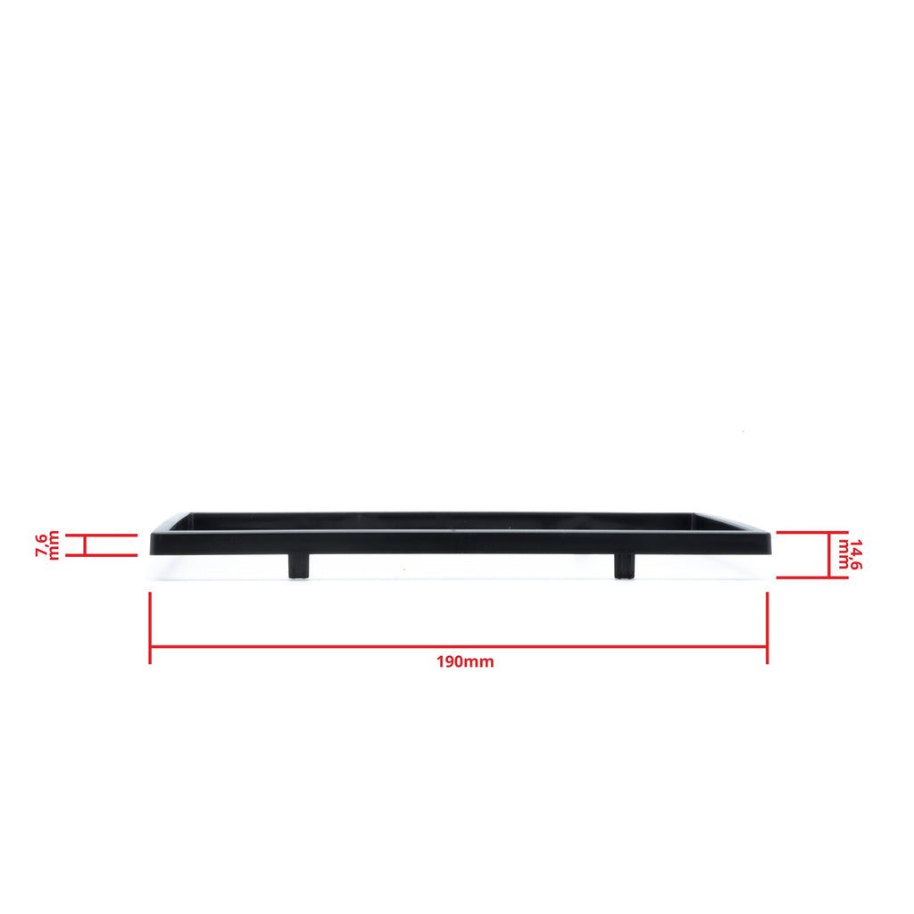 2-DIN-bilstereo – Svart – 9V - 16V