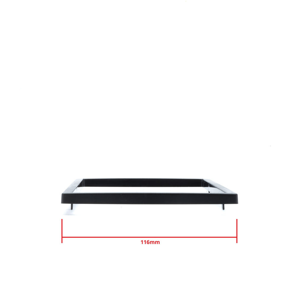 2-DIN-bilstereo – Svart – 9V - 16V