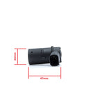 PDC-parkeringssensor – Svart – ultraljudssensor – 1 sensorer – 47 × 23 mm