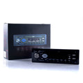 1-DIN-bilstereo – Svart – 9V - 16V – 188 mm – 57 × 112 mm
