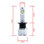 LED-konverteringssats – H1 – 6000K – 9V - 16V – P145S – 2-pack