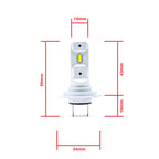 LED-konverteringssats – H7 – 6000K – 9V - 16V – PX26D – 2-pack