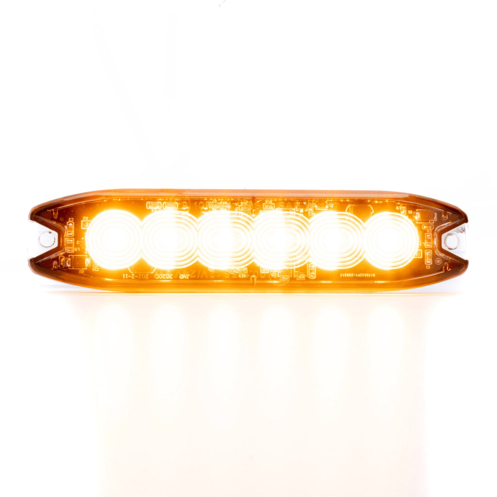 LED-varningsljus – 1700–1800K (Orange) – 18 W – 9V - 32V – 130 mm