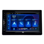 2-DIN-bilstereo – Svart – 9V - 16V
