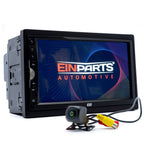 2-DIN-bilstereo – Svart – 9V - 16V