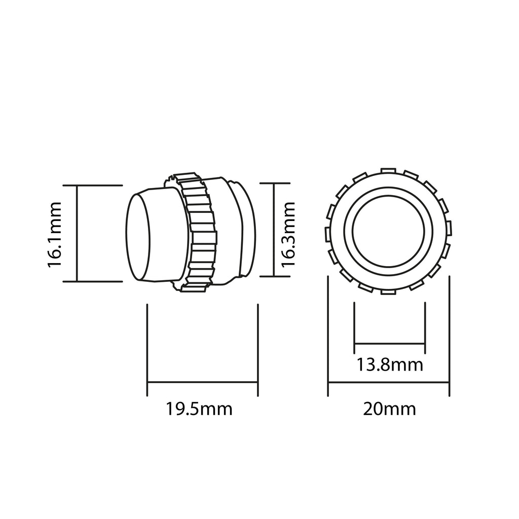 Parkeringssensor med display – Silver – ultraljudssensor – 4 sensorer – 4x 2,5 m