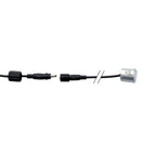 Parkeringssensor med display – Silver – ultraljudssensor – 4 sensorer – 4x 2,5 m