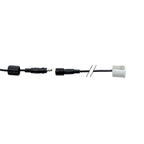 Parkeringssensor med display – Vit – ultraljudssensor – 4 sensorer – 4x 2,5 m
