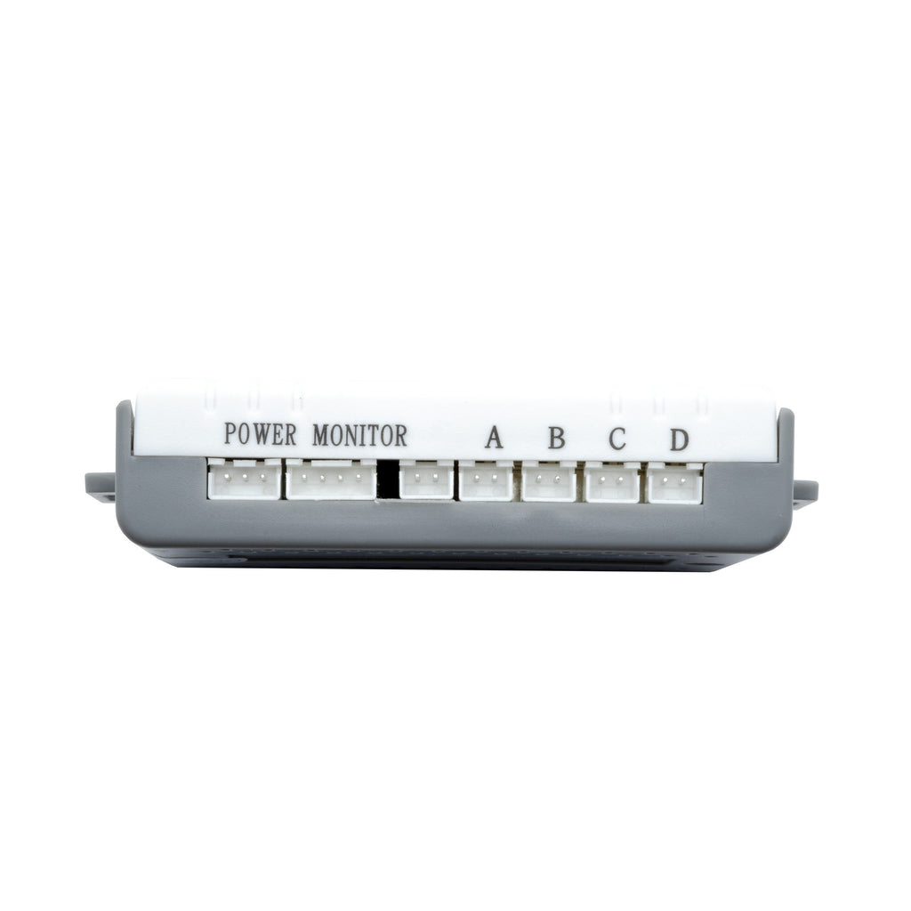 Parkeringssensor med display – Kvartsgrå – ultraljudssensor – 4 sensorer