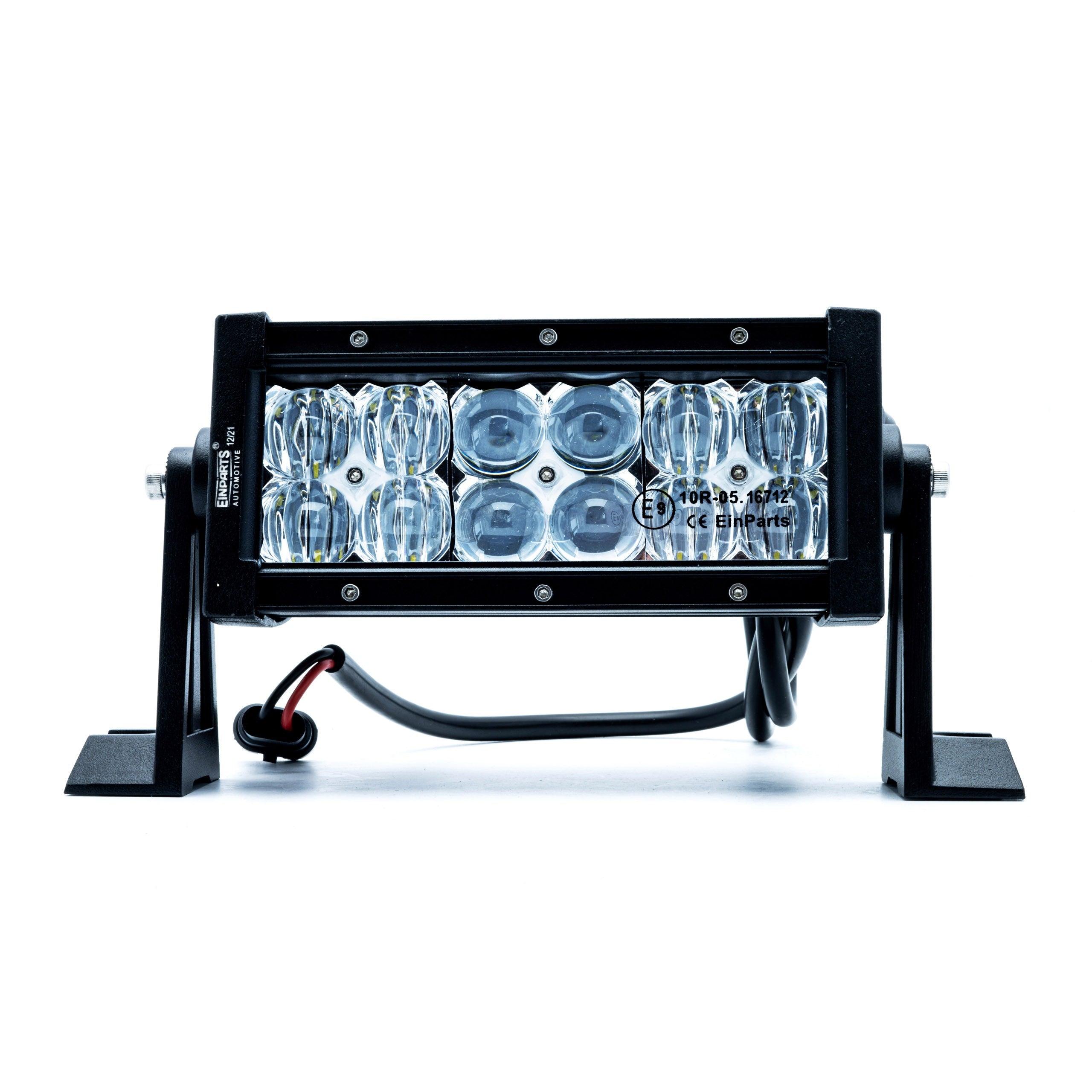 LED-arbetslampa – 36 W – 6000K – 12 LED – 4860 LM – 165 mm