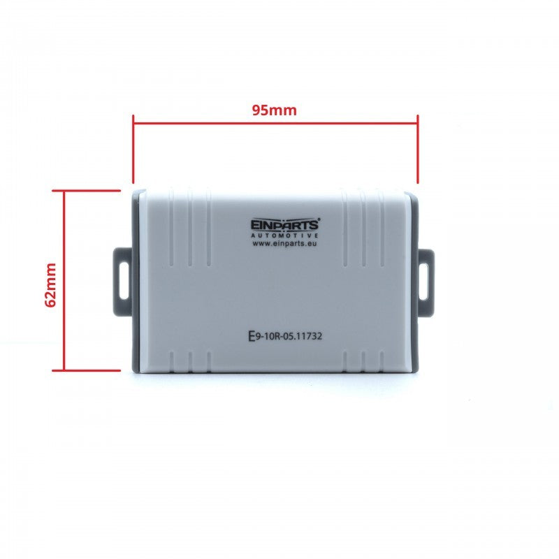 Parkeringssensor med display – Koppar – ultraljudssensor – 4 sensorer – 4x 2,5 m
