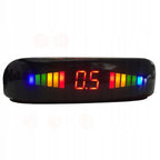 Parkeringssensor med display – Grå – ultraljudssensor – 8 sensorer