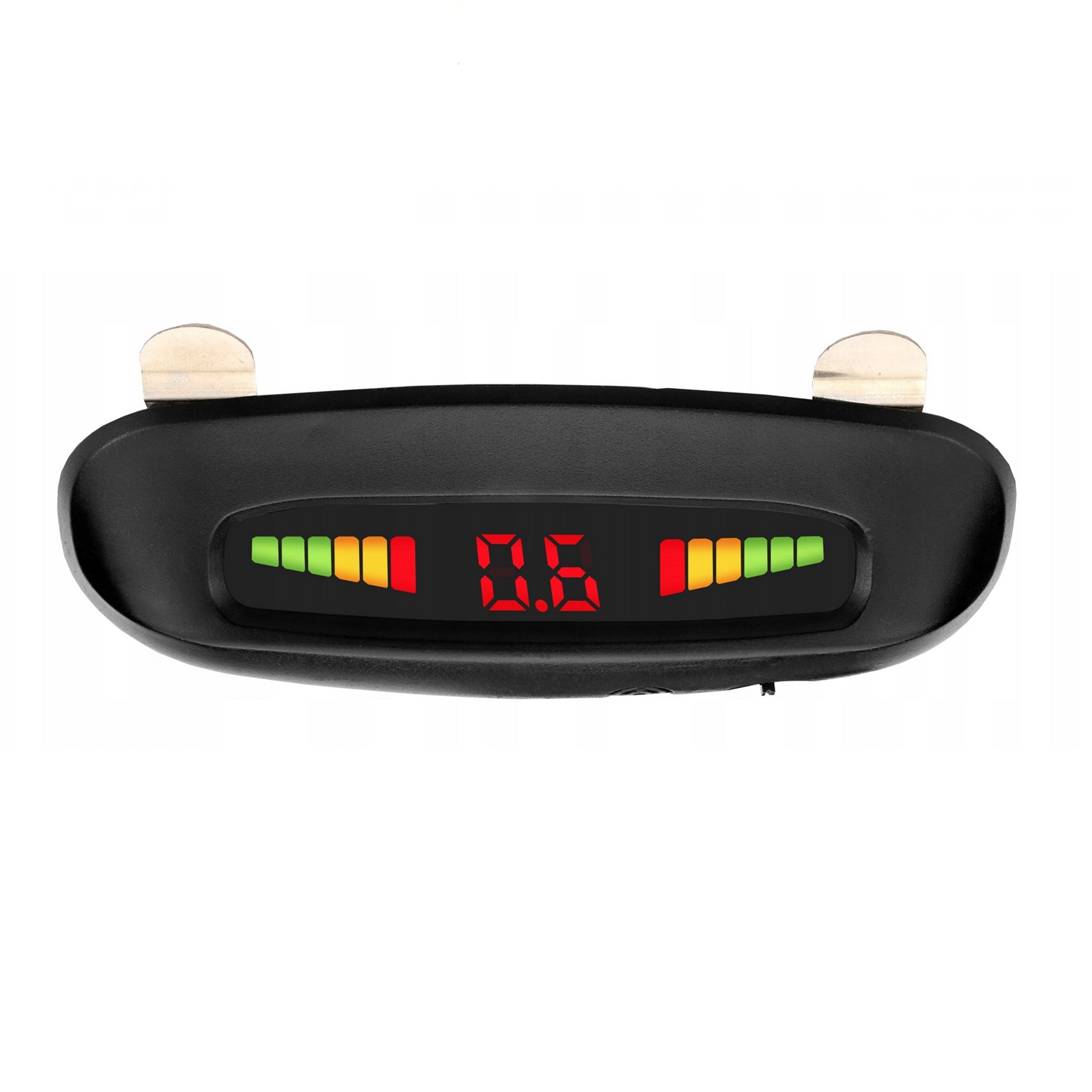 Parkeringssensor med display – Röd – ultraljudssensor – 8 sensorer
