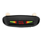 Parkeringssensor med display – Silver – ultraljudssensor – 8 sensorer