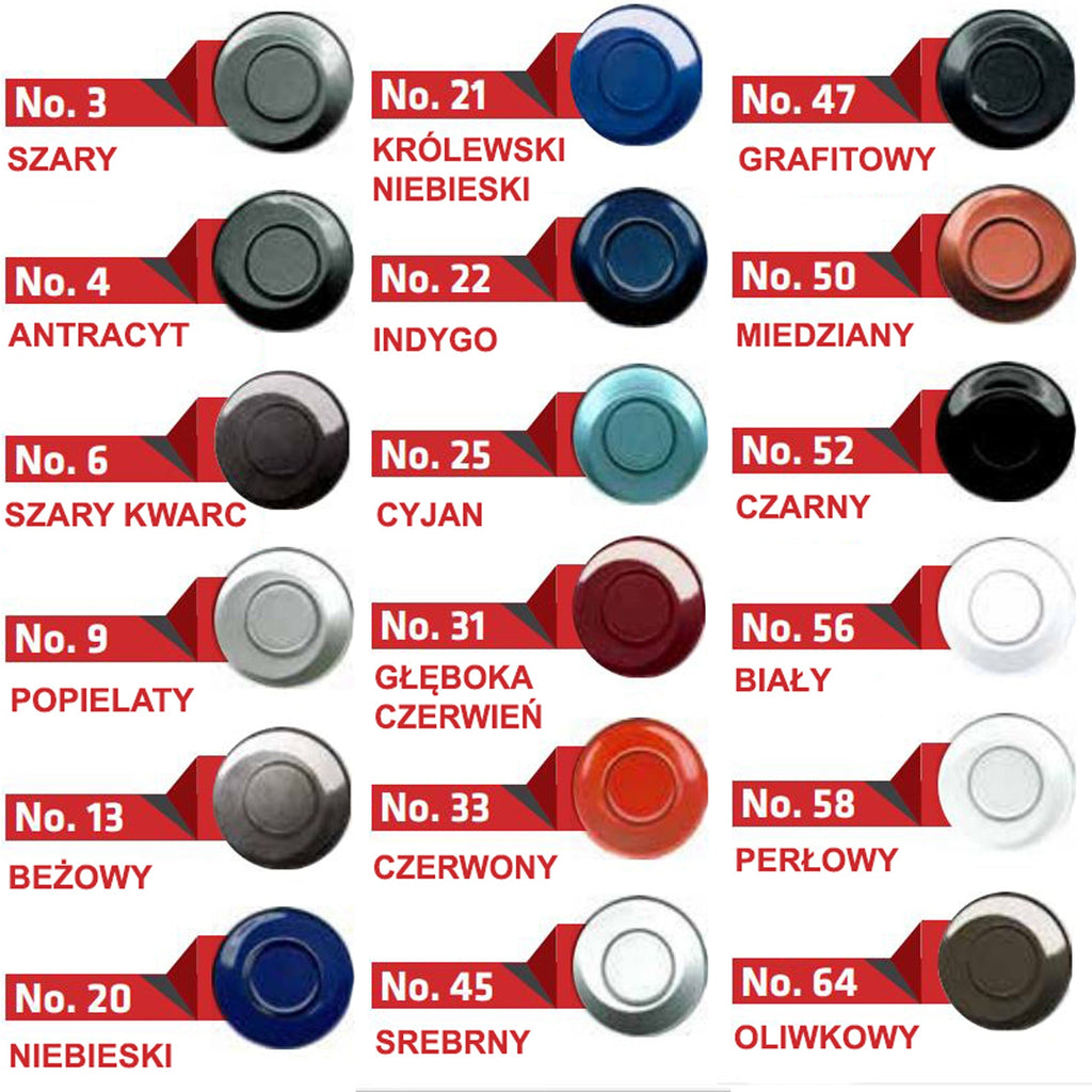 Parkeringssensor med display – Askgrå – ultraljudssensor – 8 sensorer