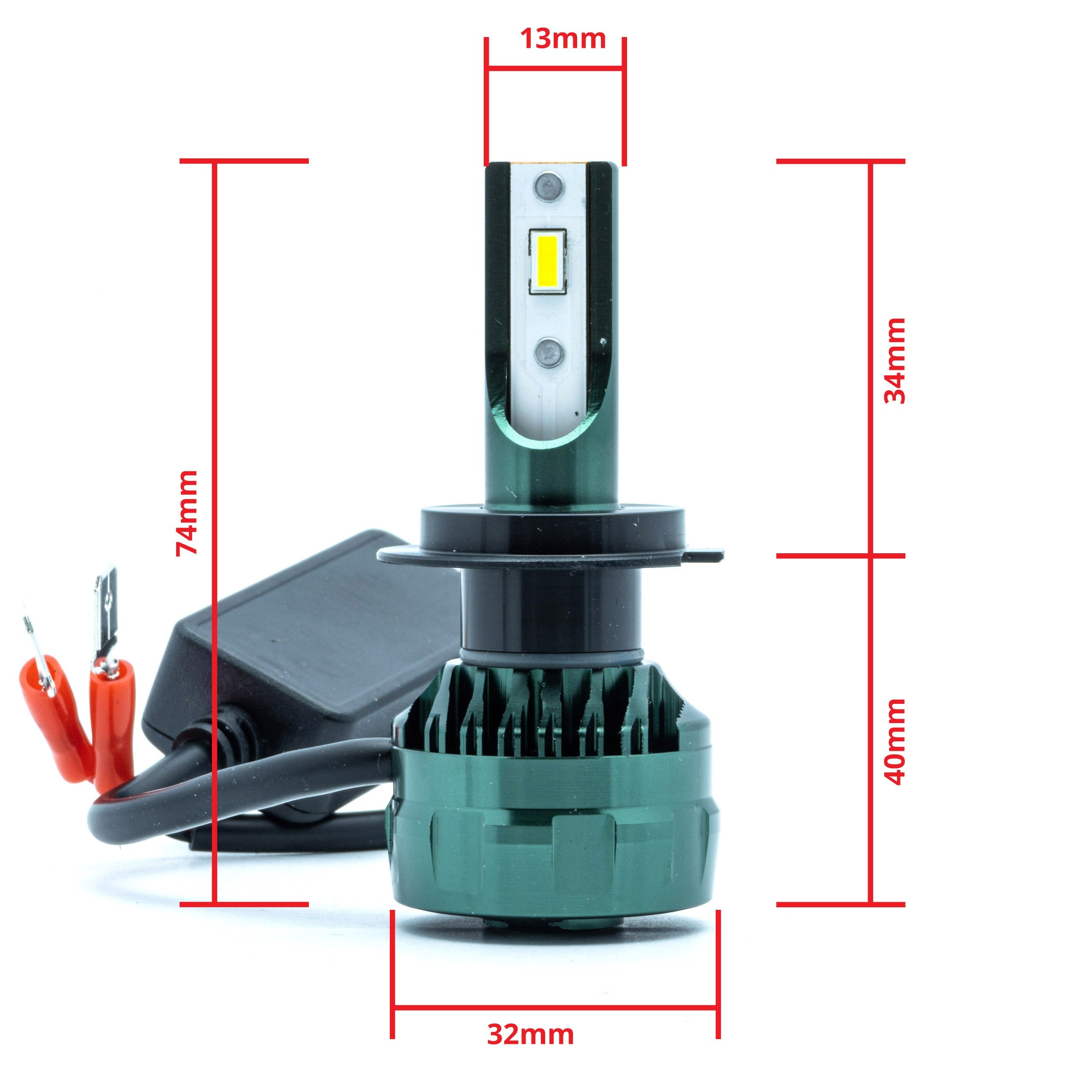 LED-konverteringssats – 6000K – 12V - 24V – 4 W – PX26D