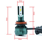 LED-konverteringssats – H11 – 6000K – 9V - 32V – PGJ19–1/2 – 2-pack