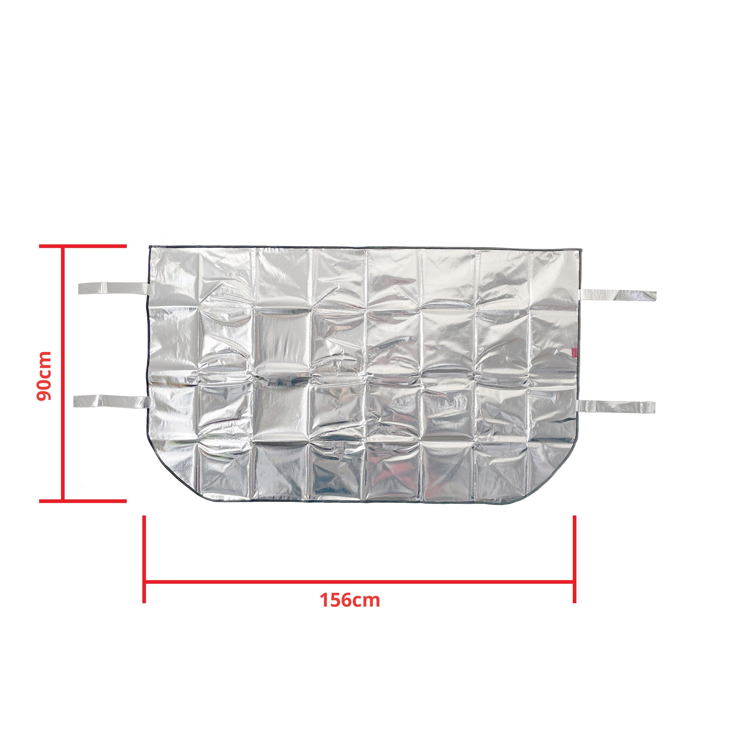 Skyddsmatta för bil – Transparent – 156 x 90 cm – PEVA
