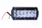 LED-arbetslampa – 60 W – 6000K – 12 LED – 7200 LM – 165 mm
