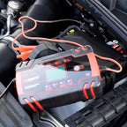 Billaddare – 24 V, 12 V, 230 V AC – 17x10x5,5 cm – Approximately 115 cm