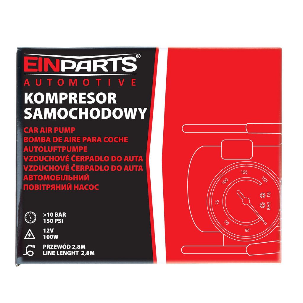 Luftkompressor – 10 W – 15 x 17 x 8 cm
