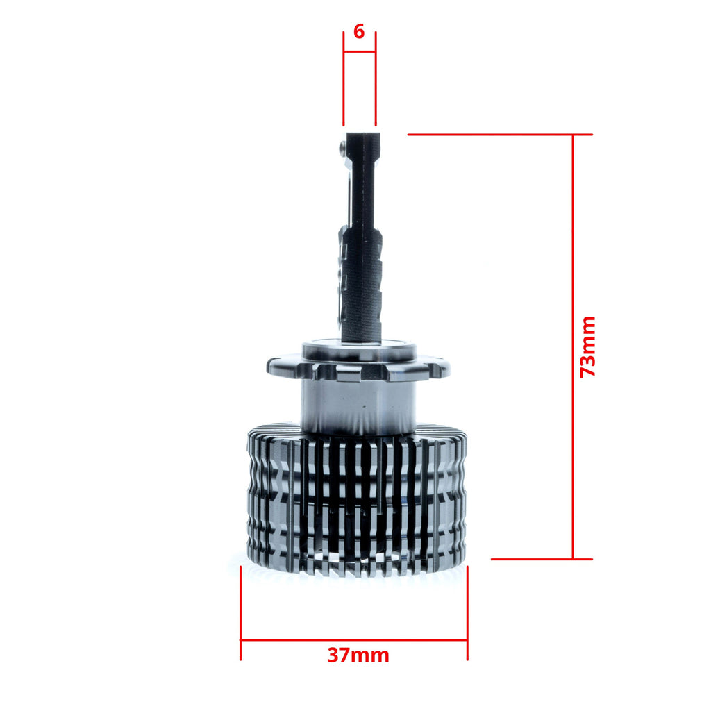 LED-konverteringssats – 6000K – 5 W – D2S
