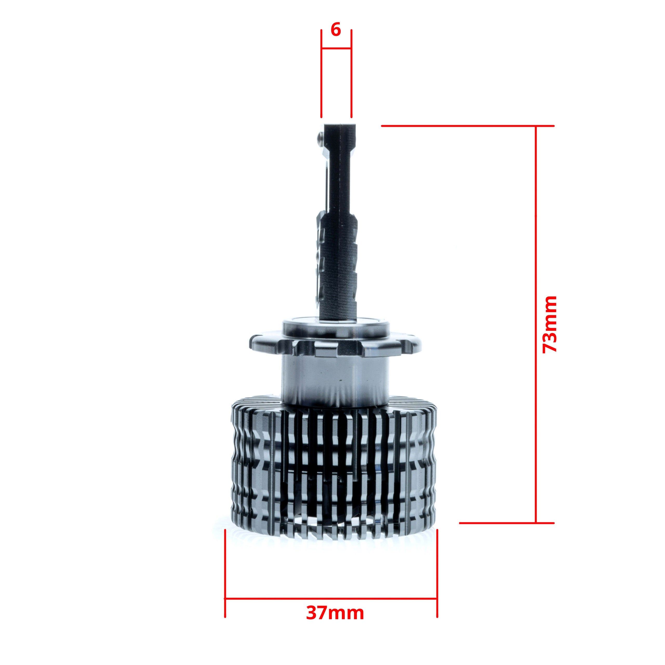 LED-konverteringssats – 6000K – 5 W – D2S