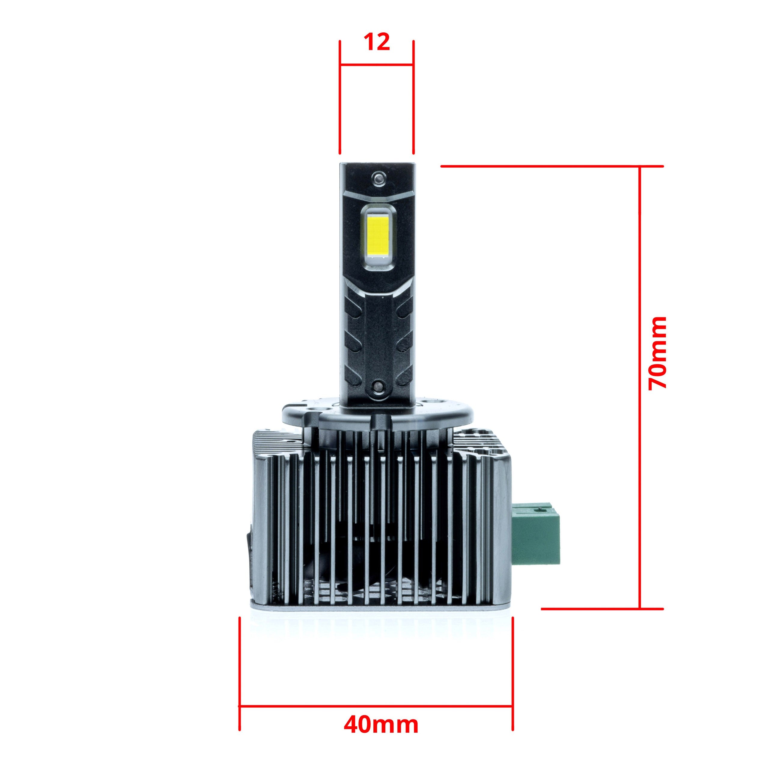 LED-konverteringssats – 6000K – 45W – D3S
