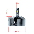 LED-konverteringssats – 6000K – 5 W – D5S